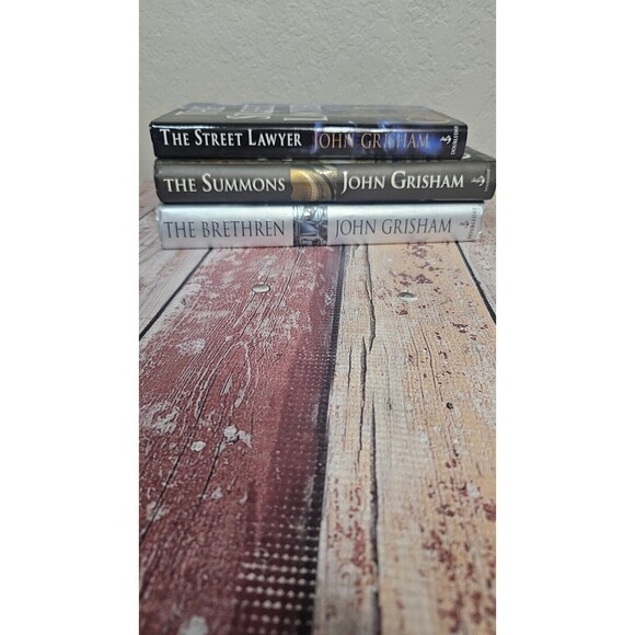 Lot Of 3 John Grisham The Brethren, Summons, The Street Lawyer - Picture 8 of 9